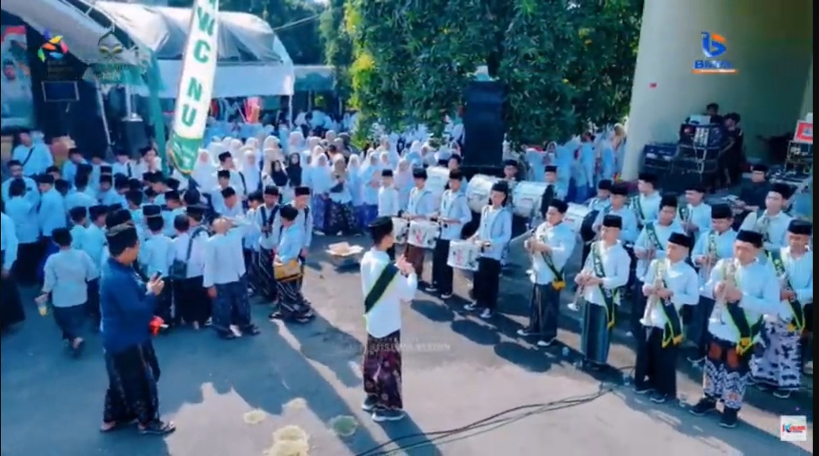 Santri TAQDIS Nurul Huda Jadi Petugas Korsik Apel Hari Santri Nasional 2026 di Margoyoso